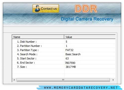 Digital Camera Data Recovery 5.3.1.2