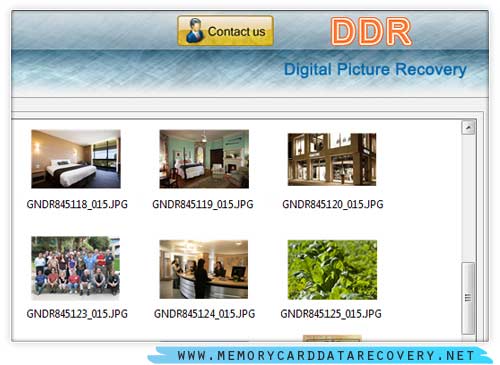 Screenshot of Picture Recovery