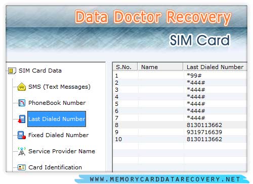 Sim Card Data Recovery