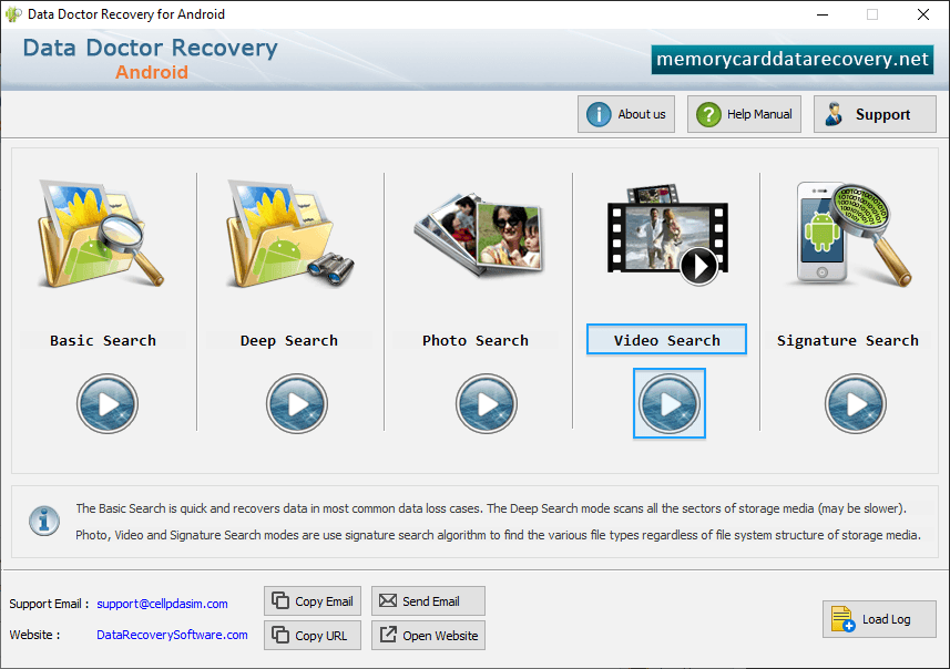 Select any Recovery Mode
