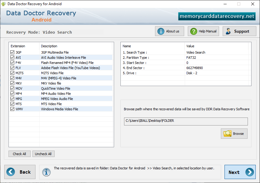 Browse Path File