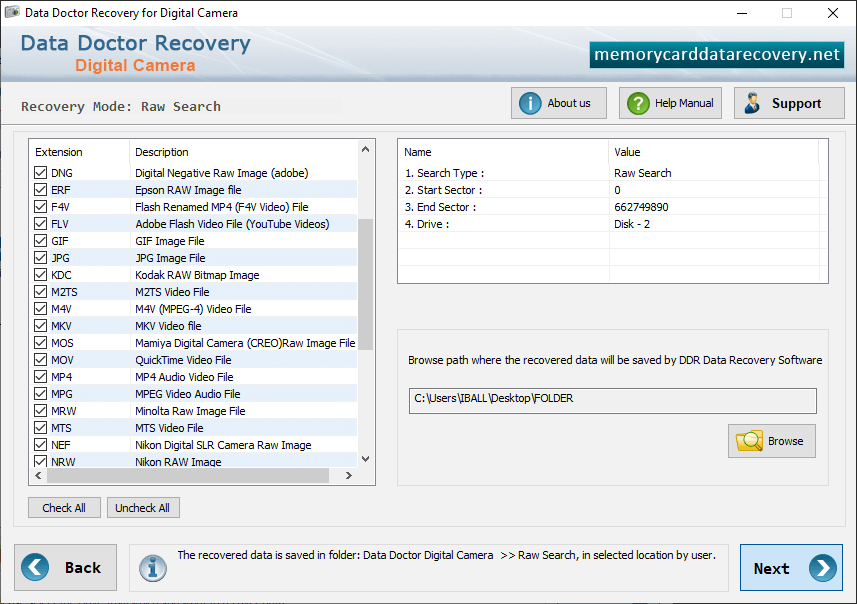 Browse Path File
