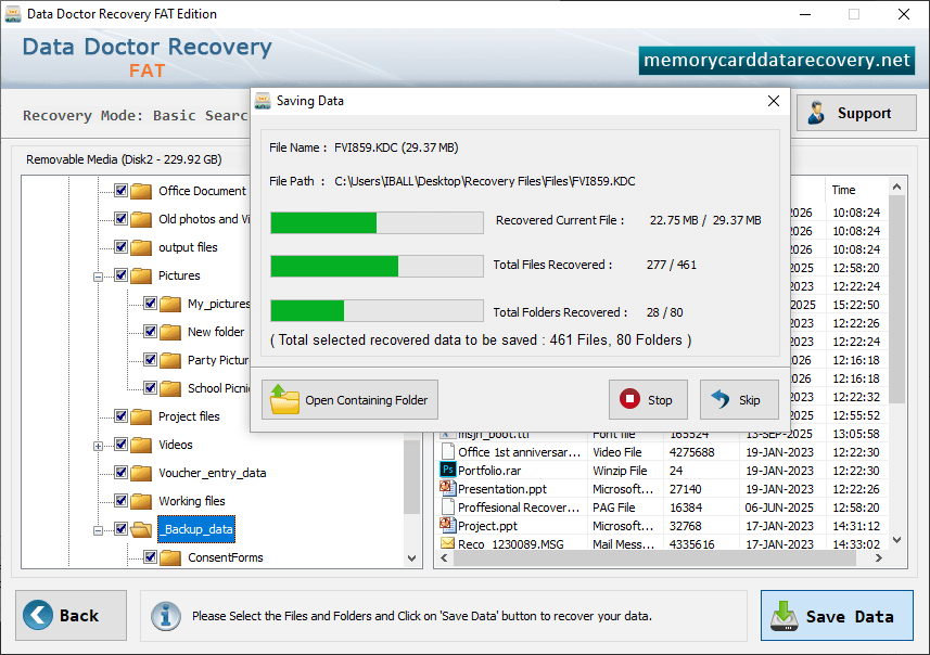 FAT Data Recovery Software