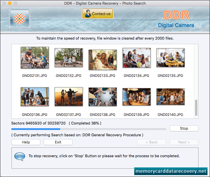 Browse Path File Recoverd Data
