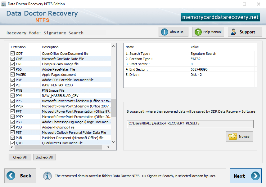 Browse Path File
