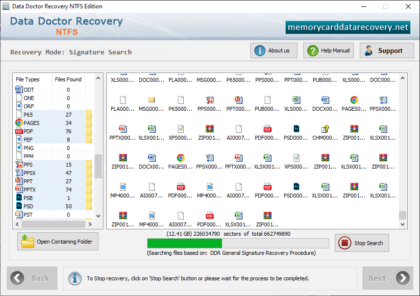 NTFS Data Recovery