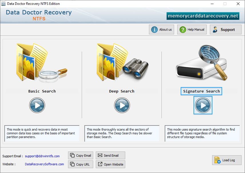 Select any Recovery Mode