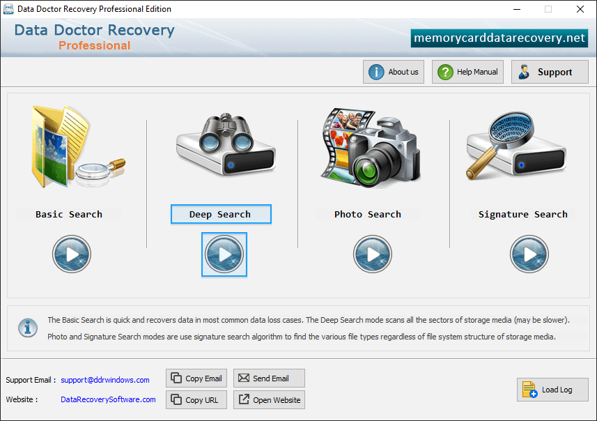 Select any Recovery Mode